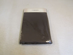 Cordoba Tablecloth Oblong 52-in x 70-in Brown Woven Checkered Pattern 57281 -- New