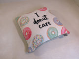 Lacourte I Donut Care Throw Pillow Sage/Multicolored Donut Scented 119737 -- Used