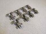Ferrari Soft Close Compact Cabinet Hinges Lot of 8 Silver 80610MB70 -- Used