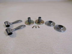 Designer Lever Knob Dummy Both Sides Polished Chrome 224-011923 -- Used