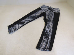 Lululemon Athletic Leggings Black/White Size 6 Female Adult Size 6 Geometric -- Used