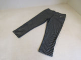 Nike Athletic Leggings Black/Gray Size S Female Adult Size S Geometric -- Used