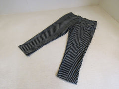 Nike Athletic Leggings Black/Gray Size S Female Adult Size S Geometric -- Used