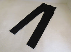 French Laundry Athletic Leggings Black Female Adult Size S/M Solid -- Used