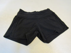 Lululemon Athletic Shorts Black Crossover Waist Female Adult Size 6 Solid -- Used