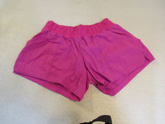 Lululemon Athletic Shorts Hot Pink Female Adult Size 8 Solid -- Used