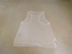 Nike Athletic Tops White Running Racerback Female Adult Size S Solid -- Used