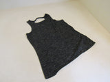 Victoria Secret Athletic Tops Dark Gray Open Back Female Adult Size S Solid -- Used