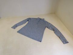 ideology Quarter Zip Top Jacket Pullover Slate Blue Female Adult Size M -- Used