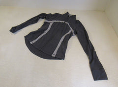Lululemon Full Zip Sweatshirt Dark Gray Female Adult Size 8 -- Used