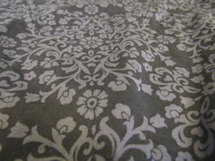 ideology Quarter Zip Top Jacket Pullover Black/Gray Female Adult Size M Floral -- Used