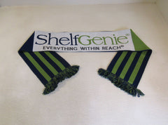 Global Scarves ShelfGenie Scarf Female Adult Size one size Striped -- Used