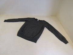 Alternative Earth Sweatshirt Dark Gray Female Adult Size M Solid -- Used