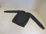 Alternative Earth Sweatshirt Dark Gray Female Adult Size M Solid -- Used
