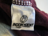 Independent Trading Co Belle & Bell Hoodie Female Adult Size M Reds Solid -- Used