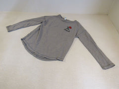 Alternative Shirt Gray Till Death Pillage Female Adult Size S Solid -- Used