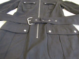 Michael Kors Dress Black Zip Up Female Adult Size S Solid -- Used