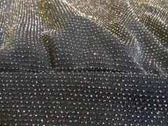 Crave Fame Top Tank, Black/Rose Gold Sparkles Female Adult Size L -- Used