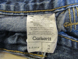 Carhartt Jean Painter Shorts Blue Male Adult Size 36 -- Used