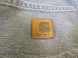 Carhartt Carpenter Gray Male Adult Size 36 x 34 -- Used