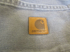 Carhartt Carpenter Gray Male Adult Size 36 x 34 -- Used