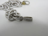 Judith Ripka Collection 18K Bracelet Silver/Yellow Female Adult -- Used