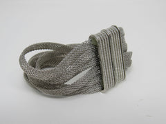 Designer Link Necklace Silver Female Adult Metallics -- Used