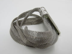 Designer Link Necklace Silver Female Adult Metallics -- Used