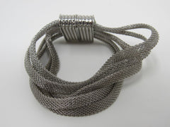 Designer Link Necklace Silver Female Adult Metallics -- Used