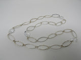Designer Chain Link Necklace Silver Female Adult 580-020723 -- Used