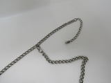 Designer Matinee Multi-Chain Necklace Black/Silver/Gold Female Adult -- Used