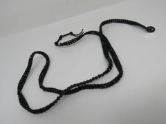Victoria Emerson Wrap Bracelet Black Beads Female Adult -- Used