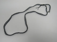 Victoria Emerson Wrap Bracelet Silver/Black Female Adult -- Used