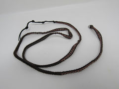 Victoria Emerson Wrap Bracelet Light Pinkish Brown Beads Female Adult -- Used