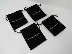 Victoria Emerson Jewlery Bags Lot of 4 Blacks -- Used