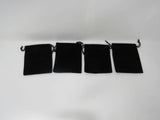 Victoria Emerson Jewlery Bags Lot of 4 Blacks -- Used