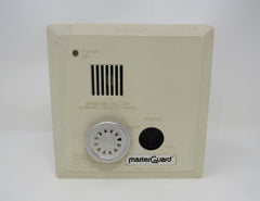 Master Guard Single Station Smoke Alarm Off White Made 2005 .015mA 9mA -- Used