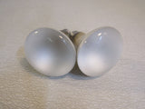 Standard Flood Light Bulbs Incandescent Lot of 2 White Unknown Wattage -- Used