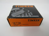 Timken Tapered Roller Bearings LM603049 LM603012 SET36 -- New
