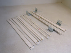 Professional 21-1/2-in Assorted Drawer Slide Pieces Lot of 9 -- New