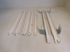 Professional 21-1/2-in Assorted Drawer Slide Pieces Lot of 9 -- New