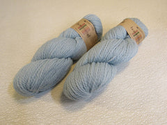 Plymouth Yarn Homestead Yarn Dusty Blue 2 Skeins 191 Yards Each 100% Wool -- New