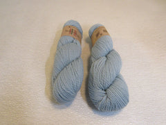 Plymouth Yarn Homestead Yarn Dusty Blue 2 Skeins 191 Yards Each 100% Wool -- New