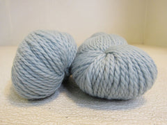 Plymouth Yarn Homestead Yarn Dusty Blue 2 Skeins 191 Yards Each 100% Wool -- New