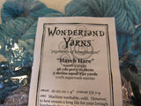 Wonderland Yarns Yarn 5 Skeins 46 Yards Each Rusty Rose/Sage/Teal -- New