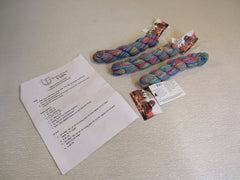 Darn Good Yarn Silk Cloud Yarn 3 Skeins 300 Yards Each Lace Weight -- New