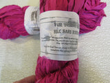 Darn Good Yarn Sari Ribbon Yarn Hot Pink 2 Skeins 50 Yards Each 100% Silk -- New