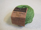 AslanTrends Natural Luxury Yarn Grass Green 1 Ball 220 Yards -- New
