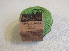 AslanTrends Natural Luxury Yarn Grass Green 1 Ball 220 Yards -- New