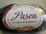 Plymouth Yarn Pasea Yarn Black/Gray 1 Ball 130 Yards -- New